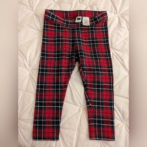 JANIE AND JACK 18-24M Plaid Leggings